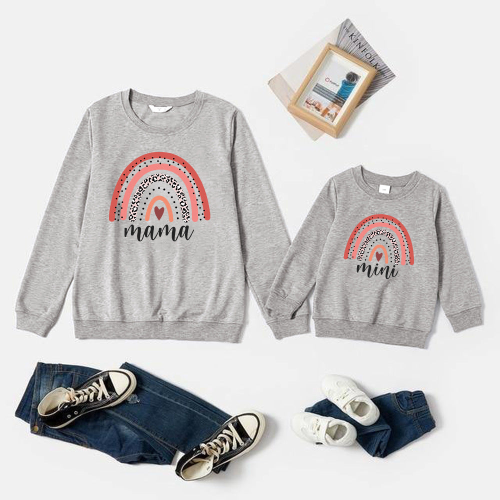 Ebay Autumn And Winter Mother-daughter Parent-child Sweater