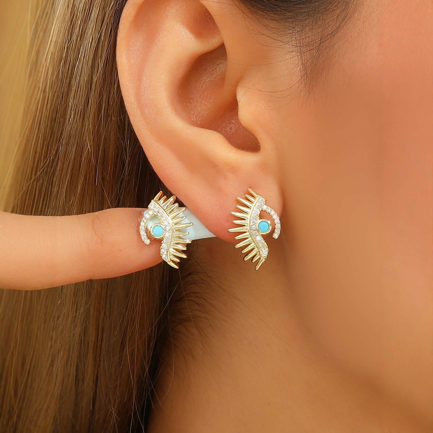 Devil's Eye Blue Eye Jewelry Earrings