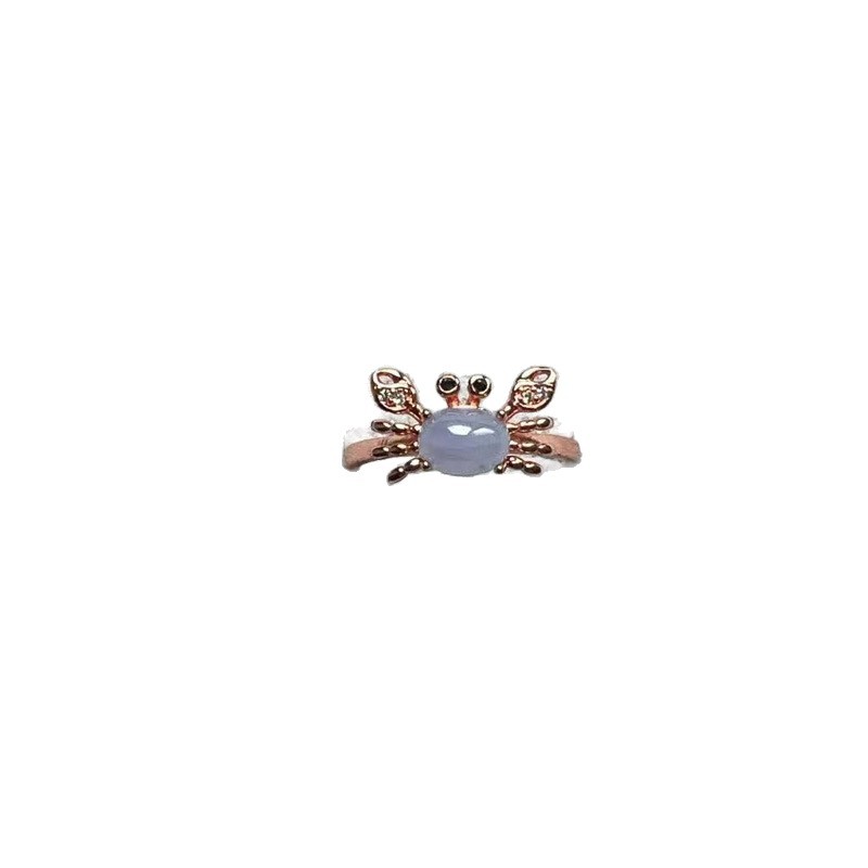 Cute Little Crab Open Ring With A Personalized Touch